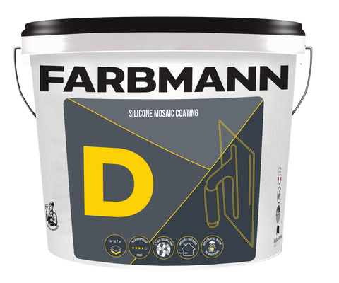 Мозаїчна штукатурка FARBMANN D Silicone Mosaic Coating 4823046209970 фото