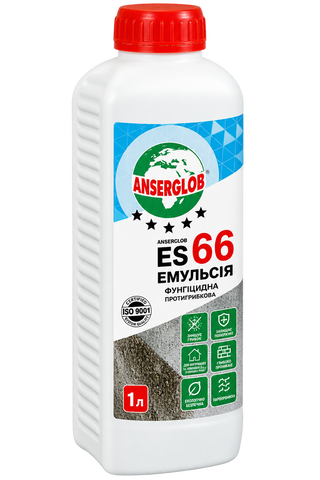Емульсія гідрофобізуюча ANSERGLOB ES 66 WATER STOP, 1 л 4820077180643 фото