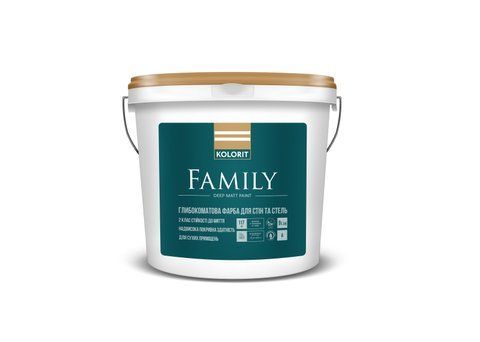 Інтер'єрна фарба Kolorit Family, 0,9 л, база A 824818876 фото