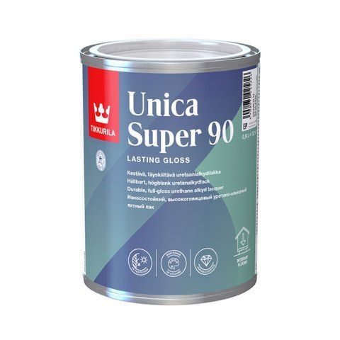 Глянцевий лак Tikkurila Уніка супер, 0,9 л, база EP 859281865 фото