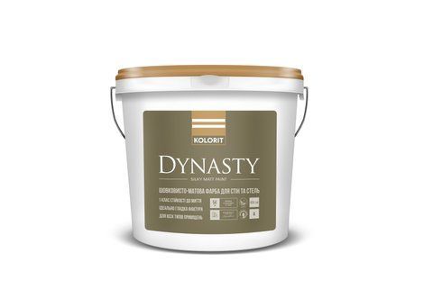 Інтер'єрна фарба Kolorit Dynasty, 0,9 л, база A 4823046204005 фото