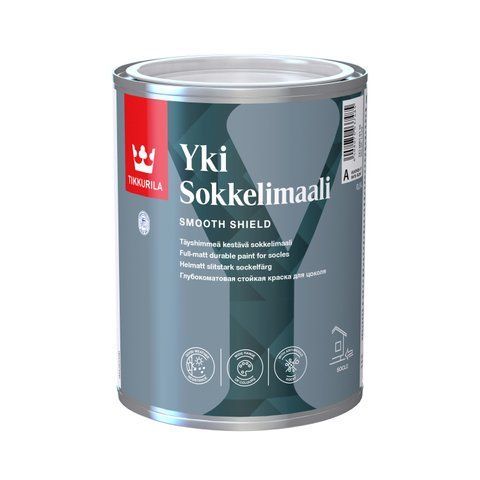 Матова фарба для цоколя Tikkurila Юкі, 0,9 л, база A 838492956 фото